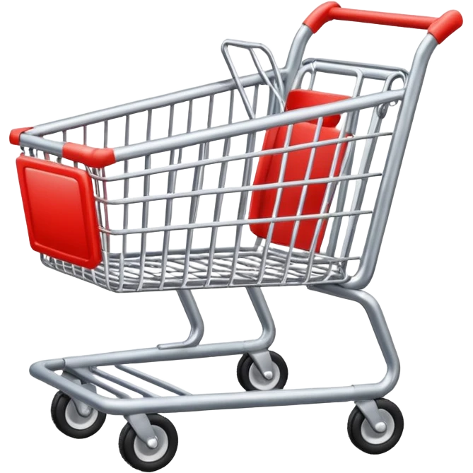 shopping cart emoji