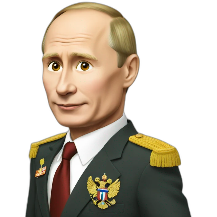 Putin on his birthday emoji