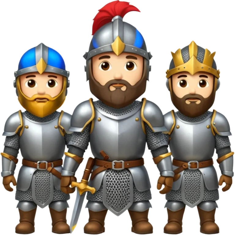 bearded knights emoji