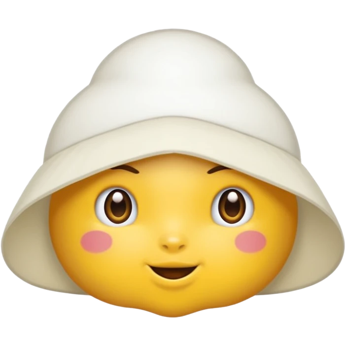 Una cebolla con una pegatina de que es nueva emoji