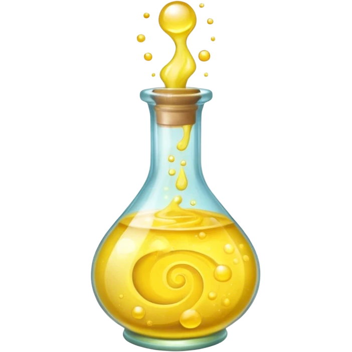 thunder yellow potion emoji