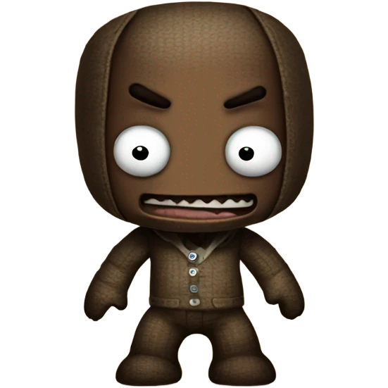 Sackboy scared  emoji