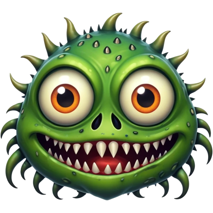 the scariest monster ever emoji