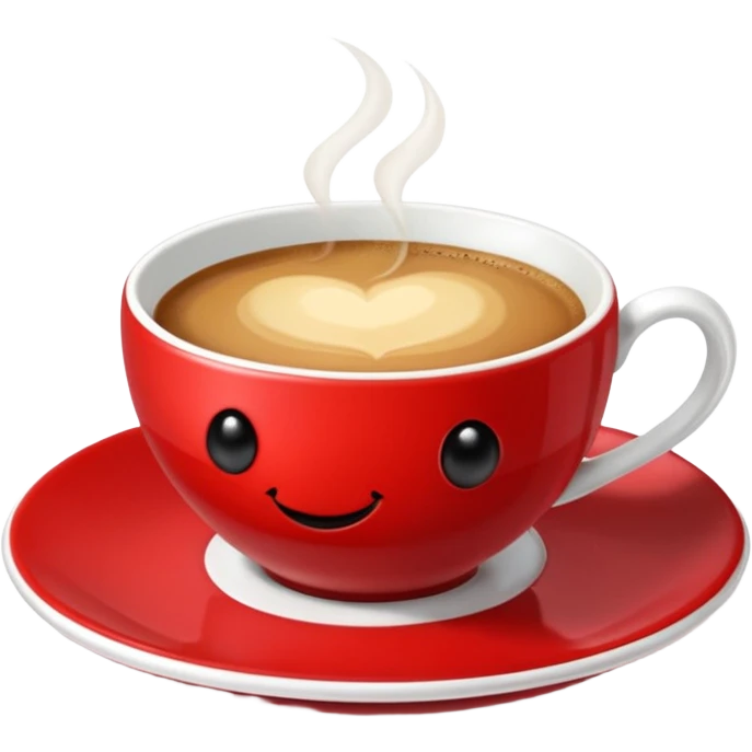 coccinelle dans un café emoji