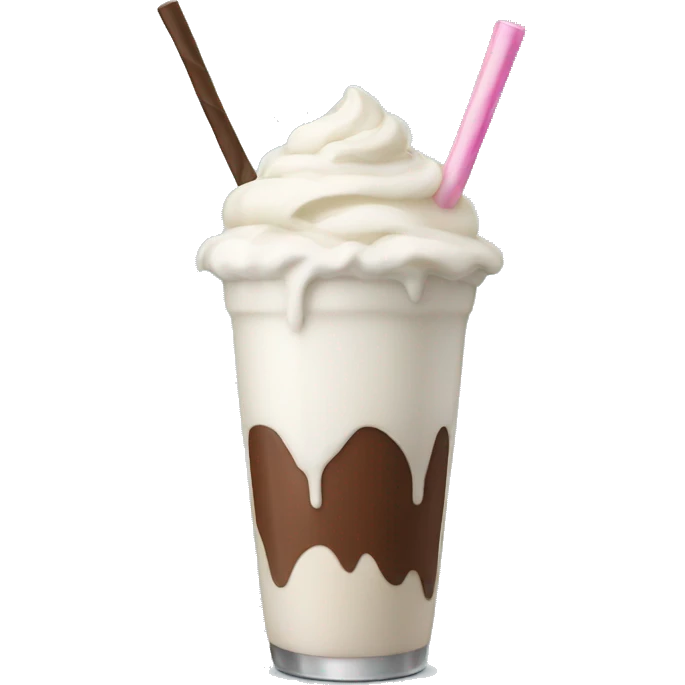 Milkshake emoji