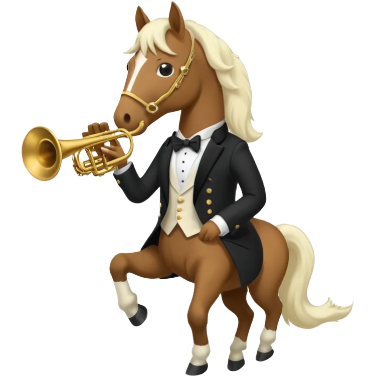 horse Musician emoji