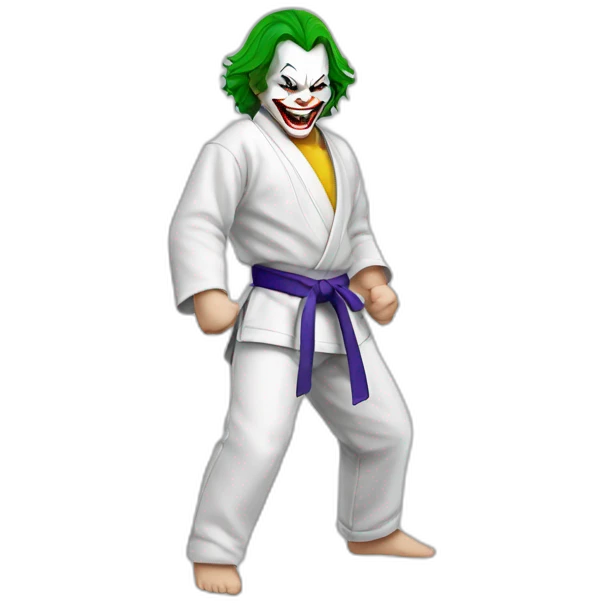 the joker in emoji in judoka emoji