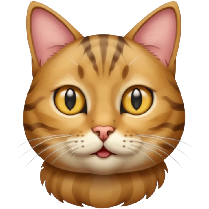 cat hella nervous emoji