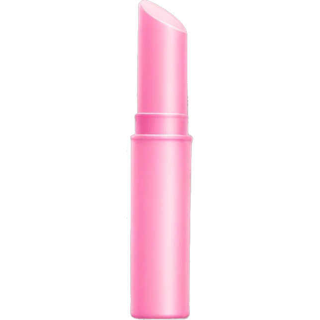 Light pink lipgloss tube emoji