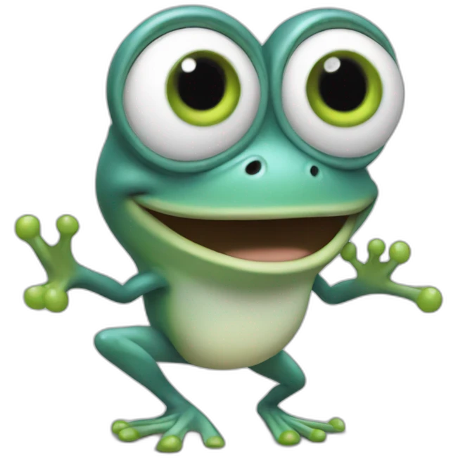 Crazy frog emoji