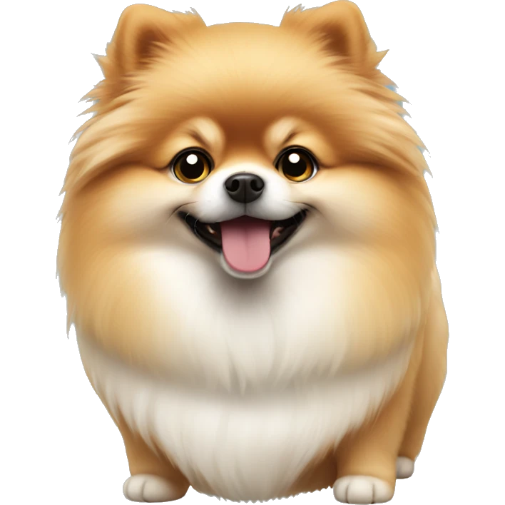 cute pomeranian emoji