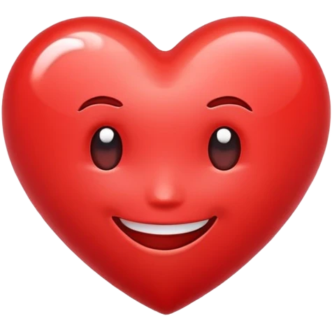 Heart with smiling face emoji