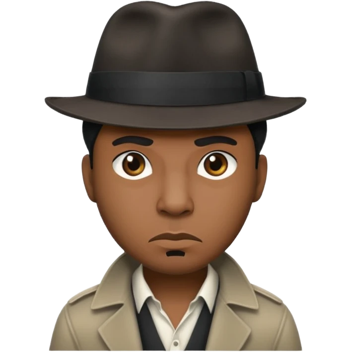 I black gangster  emoji