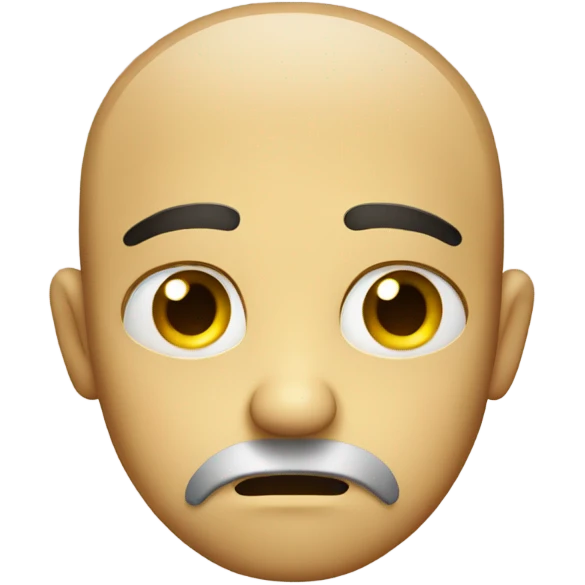 Sad face  emoji