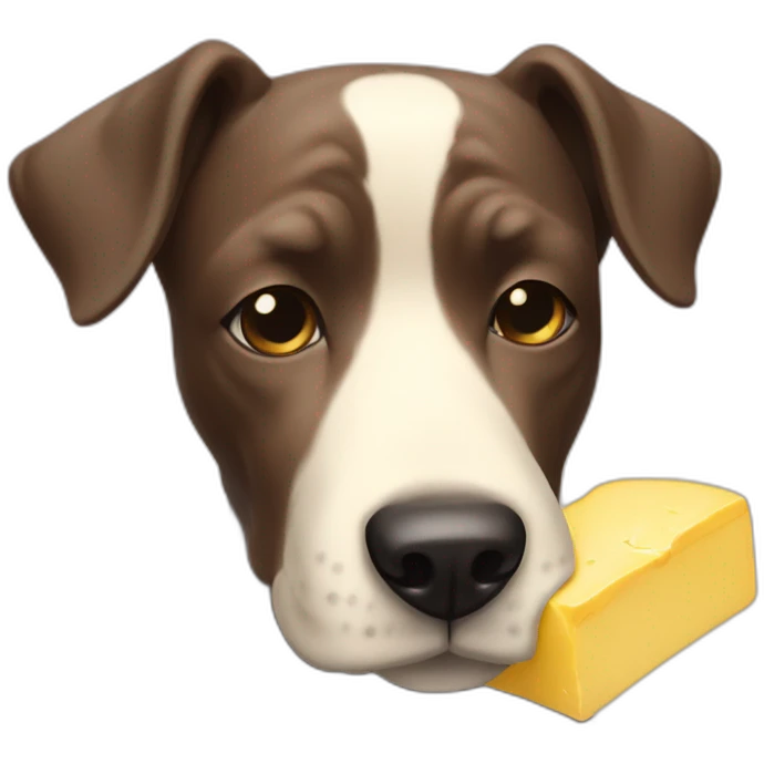 dog with butter emoji