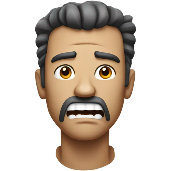 angry man emoji