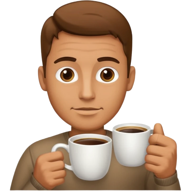 man People Holding Cup emoji