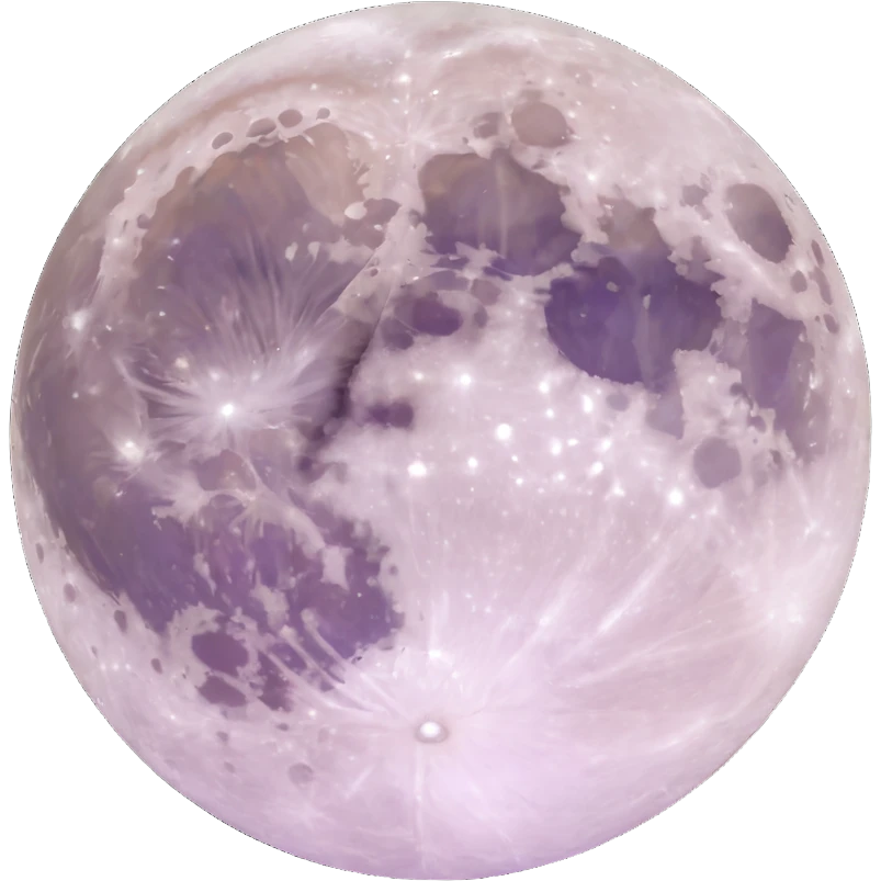 full moon with craters emoji