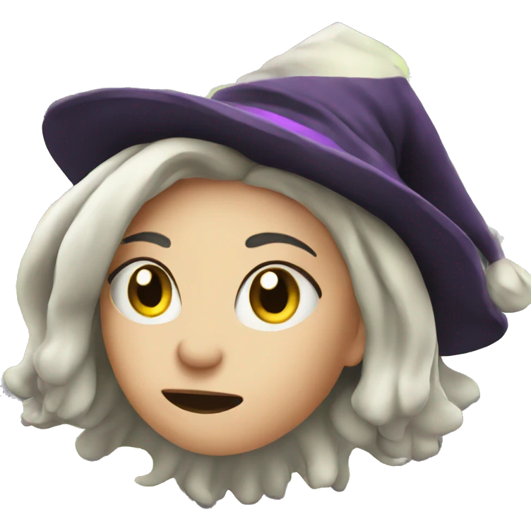 evil witch emoji