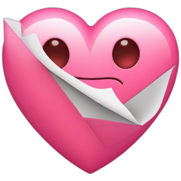 heart with Letter E emoji