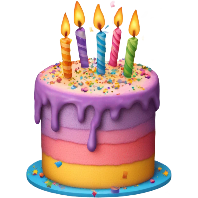 Happy birthday emoji