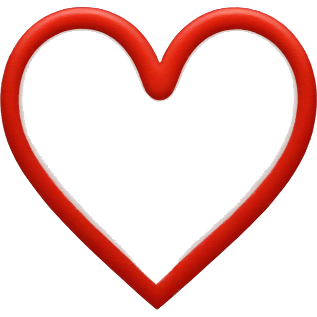 a heart with the color #BD3A66, more acurated as the original emoj emoji