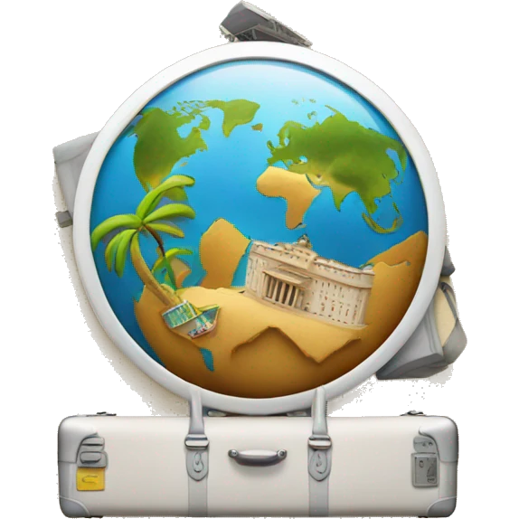 Travel the world  emoji