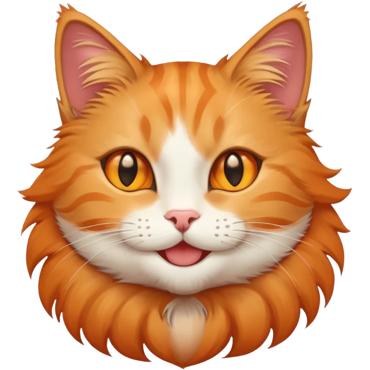 Cat smiling with star eyes emoji