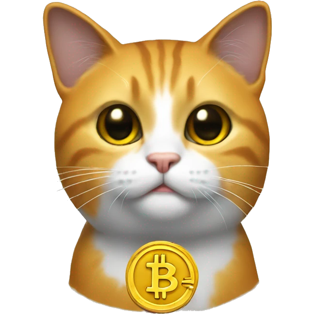 bitcoin cat emoji