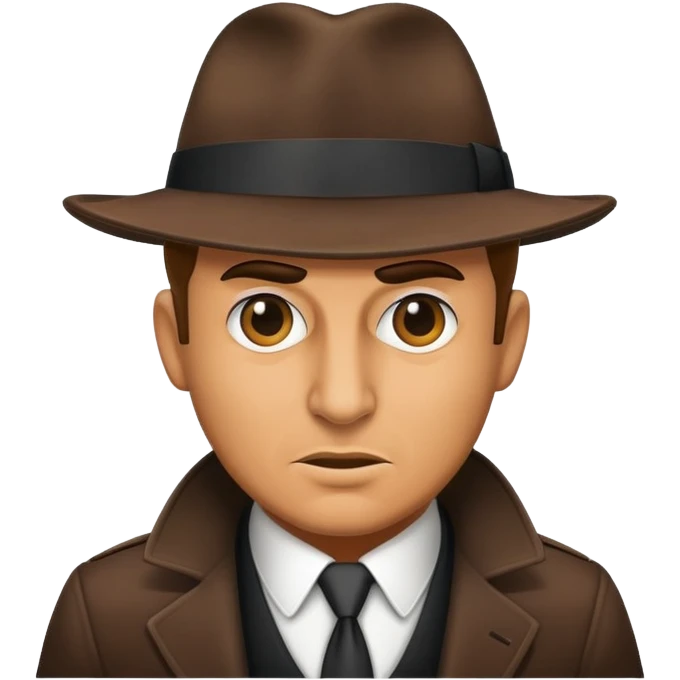 A Mafia character take off the hat emoji