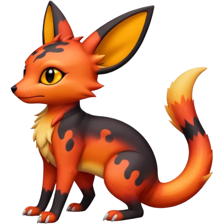 magma-gradients-colored Salandit-Umbreon-Flareon-Serval-Hybrid (Full body) emoji