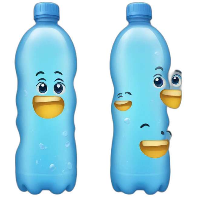 Water bottle emoji