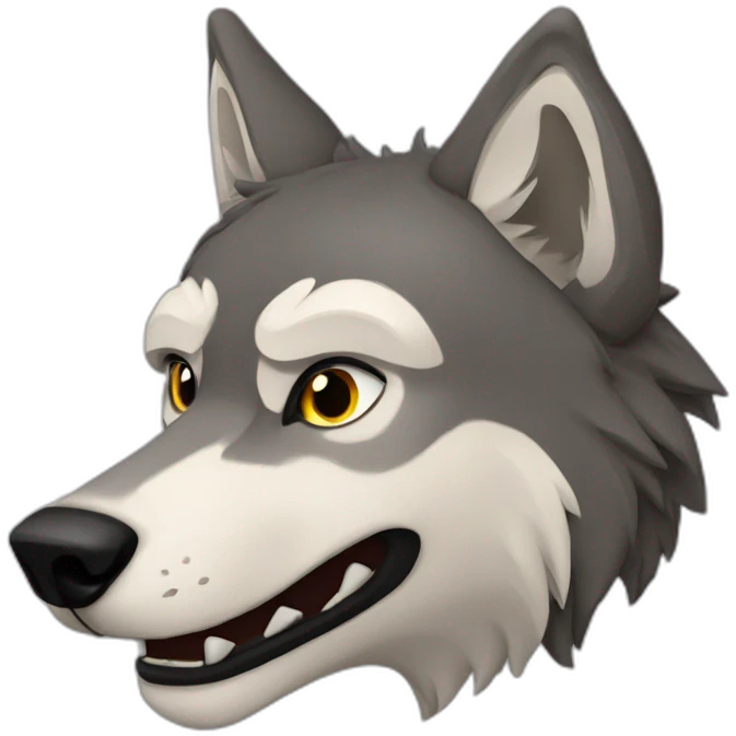 Wolf tartle  emoji
