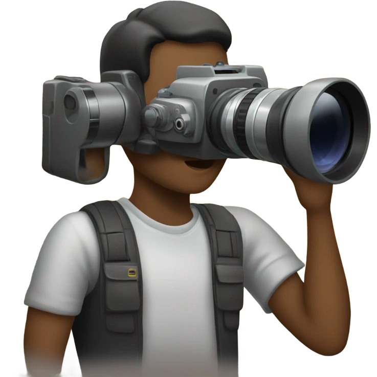 Cameraman video operator  emoji