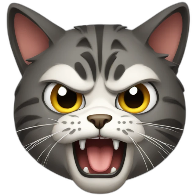 Angry Cat emoji