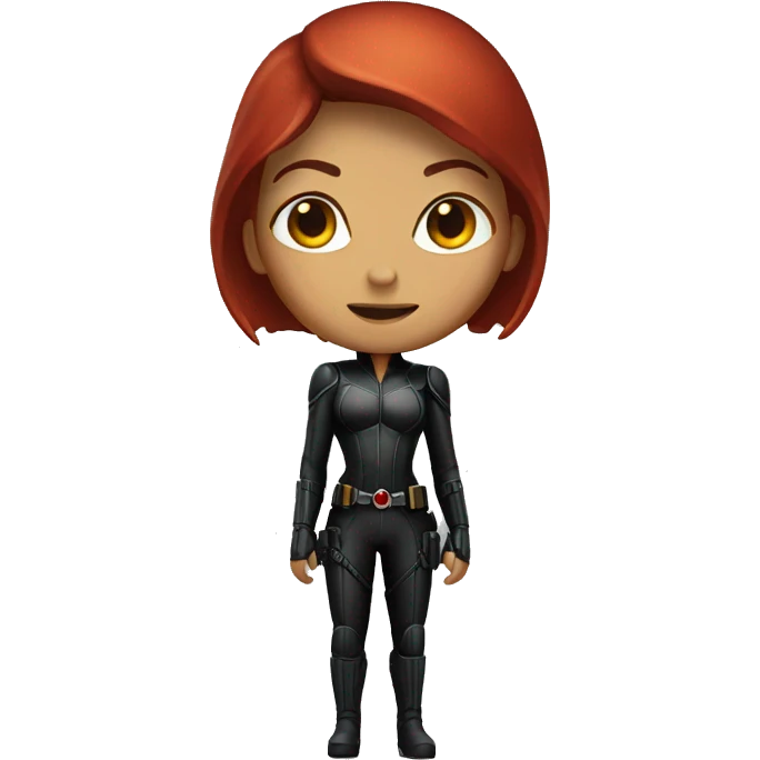 black widow entire figure emoji