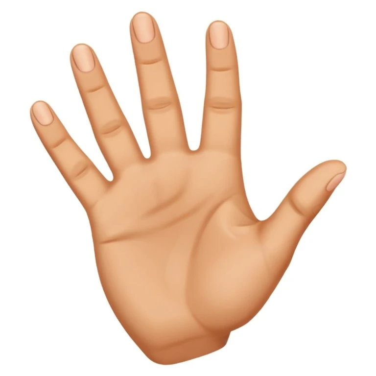 Khalas like the Arabic word but in a hand motion for a emoji  emoji