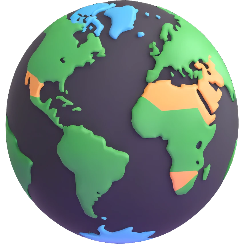 earth globe emoji