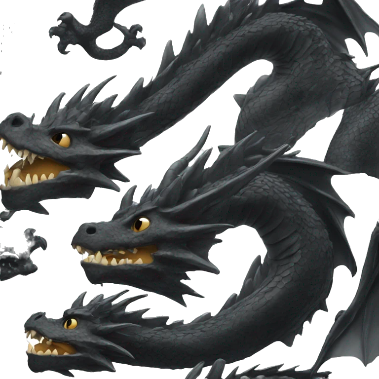 black dragon emoji