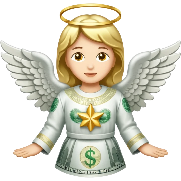 money snow angel emoji