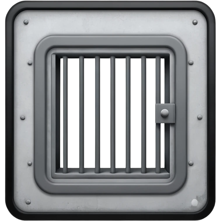 empty jail cell emoji
