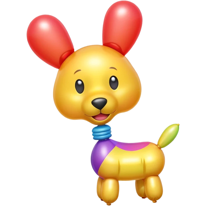 balloon animal emoji