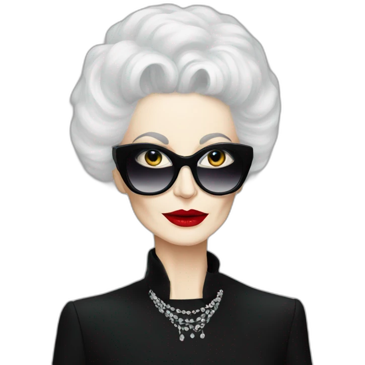 Diane Pernet emoji