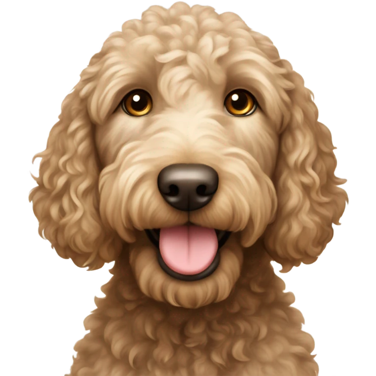 Labradoodle  emoji