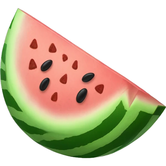 Pastel watermelon  emoji