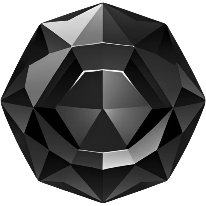 black crystal  emoji