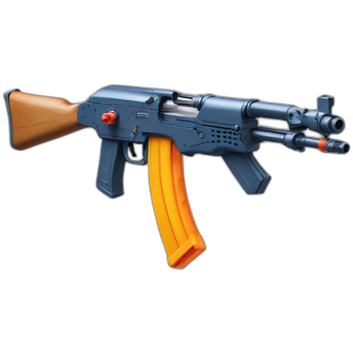 ak47 water gun emoji