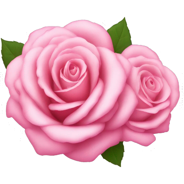 pink roses emoji
