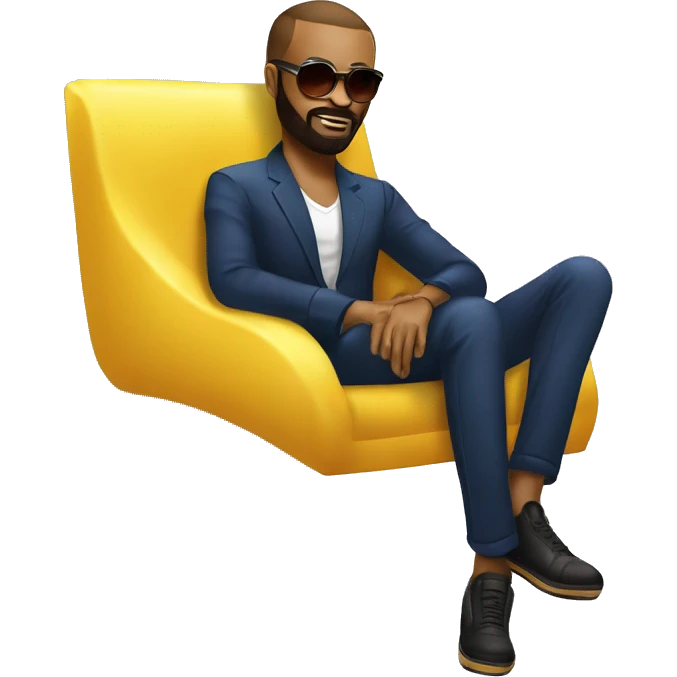 Fally Ipupa sur un canape emoji