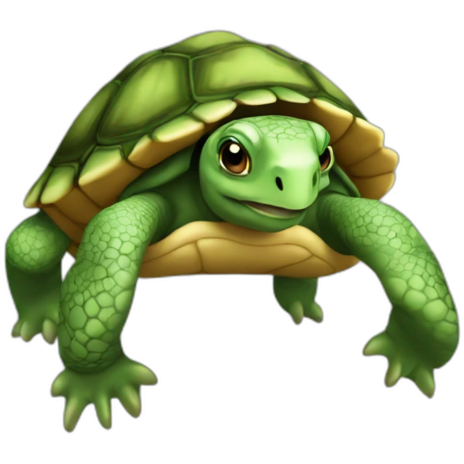 Tortue sur Jennie emoji